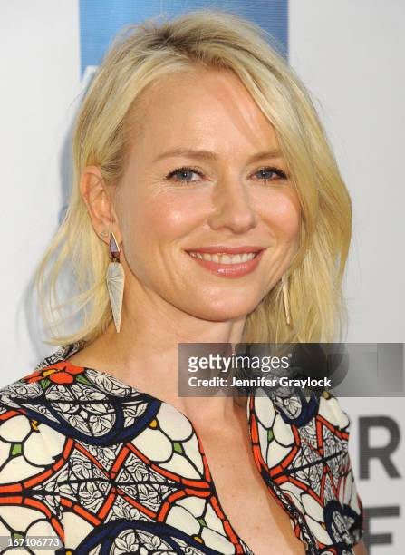 Naomi Watts attends the screening of "Sunlight Jr." during the 2013 Tribeca Film Festival at BMCC Tribeca PAC on April 20, 2013 in New York City.