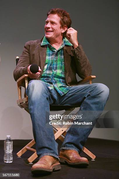 Actor Thomas Haden Church attends Apple Store Soho Presents: "Whitewash" at the Apple Store Soho during the 2013 Tribeca Film Festival on April 20,...