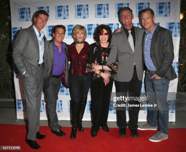 Jane Fonda and Lily Tomlin attend The L.A. Gay & Lesbian Center's Lily Tomlin/Jane Wagner Cultural Arts Center Presents Conversations With Coco With...