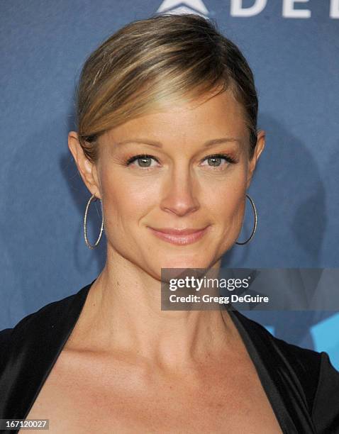 Actress Teri Polo arrives at the 24th Annual GLAAD Media Awards at JW Marriott Los Angeles at L.A. LIVE on April 20, 2013 in Los Angeles, California.