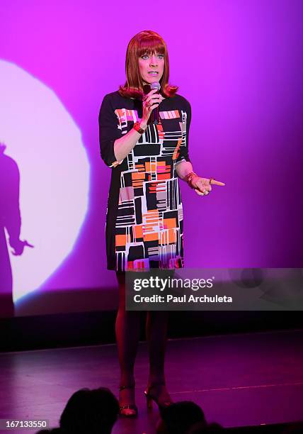 Miss Coco Peru attends a "Conversations With Coco" at the Gay & Lesbian Center on April 20, 2013 in Los Angeles, California.