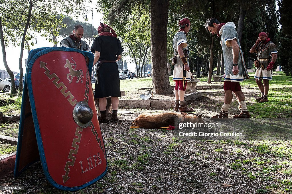 Romans Celebrate the 2,766th Anniversary of Their City