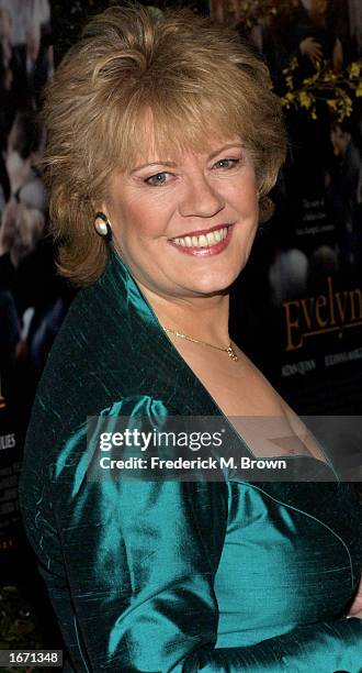 Evelyn Doyle attends the film premiere of Evelyn on December 3, 2002 in Beverly Hills, California. The film opens nationwide on December 13, 2002.