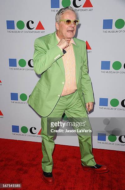 Mark Mothersbaugh of Devo attends the 2013 MOCA Gala at MOCA Grand Avenue on April 20, 2013 in Los Angeles, California.