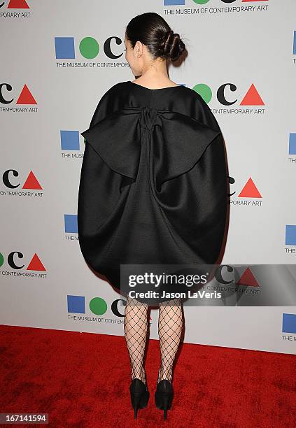 Actress China Chow attends the 2013 MOCA Gala at MOCA Grand Avenue on April 20, 2013 in Los Angeles, California.