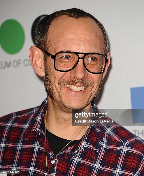 Photographer Terry Richardson attends the 2013 MOCA Gala at MOCA Grand Avenue on April 20, 2013 in Los Angeles, California.