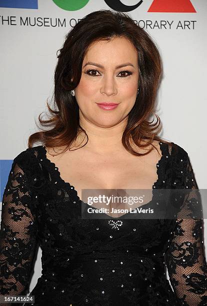 Actress Jennifer Tilly attends the 2013 MOCA Gala at MOCA Grand Avenue on April 20, 2013 in Los Angeles, California.