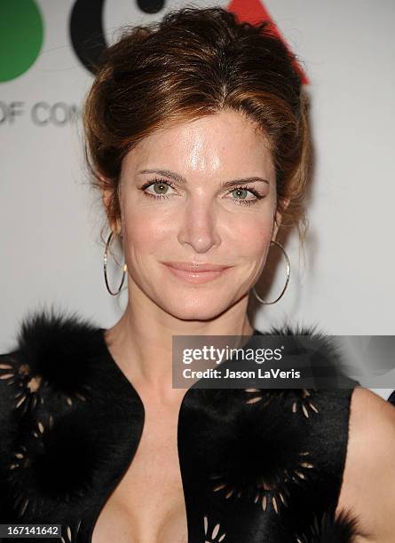 Stephanie Seymour attends the 2013 MOCA Gala at MOCA Grand Avenue on April 20, 2013 in Los Angeles, California.