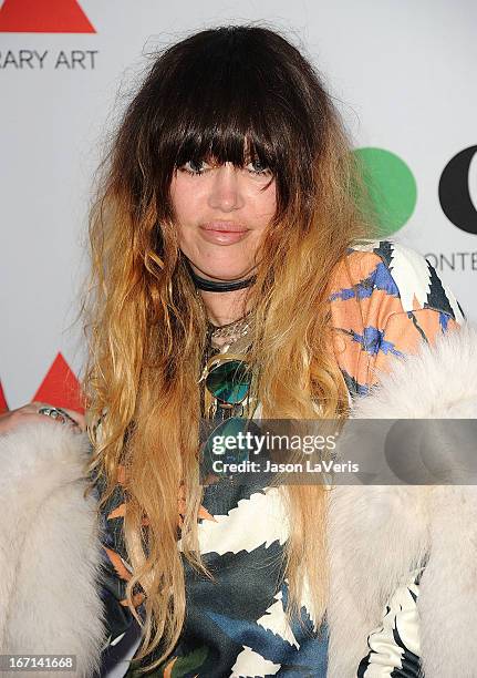 Jennifer Herrema of Black Bananas attends the 2013 MOCA Gala at MOCA Grand Avenue on April 20, 2013 in Los Angeles, California.