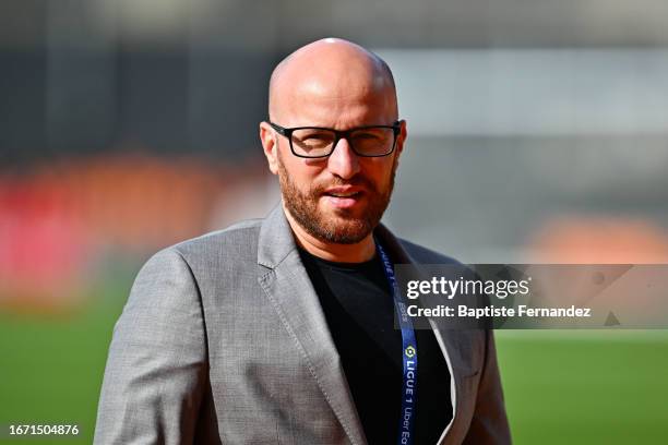 Thiago SCURO during the Ligue 1 Uber Eats match between FC Lorient and AS Monaco at Stade du Moustoir on September 17, 2023 in Lorient, France.