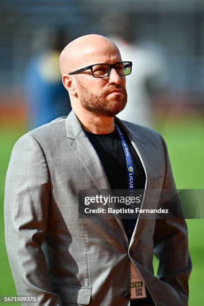 Thiago SCURO during the Ligue 1 Uber Eats match between FC Lorient and AS Monaco at Stade du Moustoir on September 17, 2023 in Lorient, France.