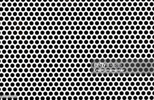 closeup steel mesh, background with copy space - textured circle stock pictures, royalty-free photos & images