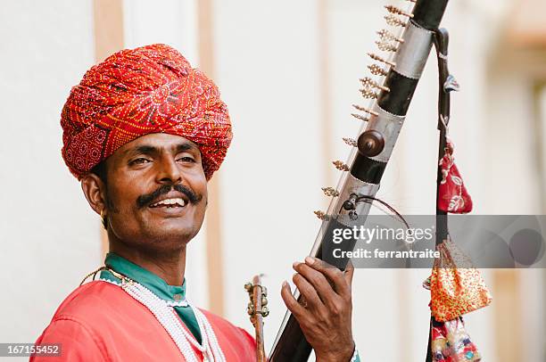 sitar musician - traditional musician stock pictures, royalty-free photos & images