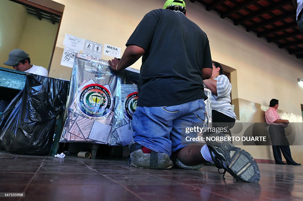 PARAGUAY-ELECTION-VOTERS