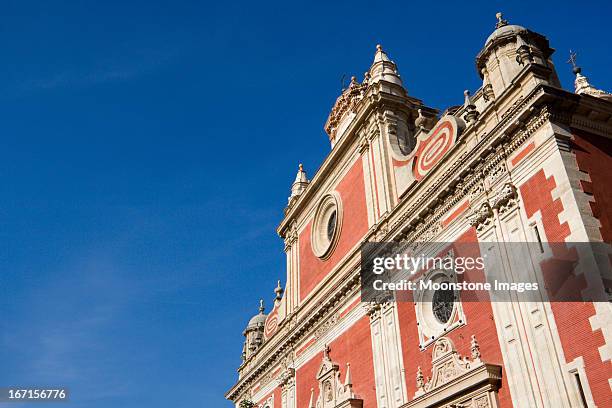 plaza del salvador in seville, spain - seville food stock pictures, royalty-free photos & images