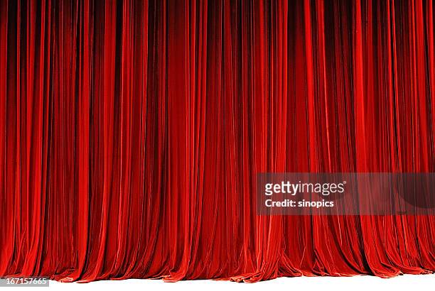 red drape - opening event stock pictures, royalty-free photos & images