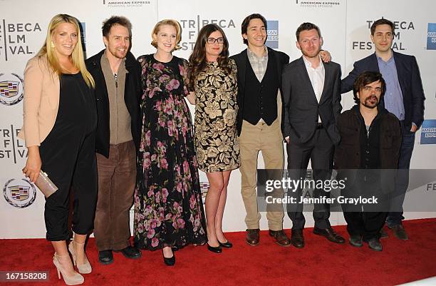 Actress Busy Philipps, Actor Sam Rockwell, Actress Evan Rachel Wood, Director Kat Coiro, Actor Justin Long, Actor Keir O'Donnell, Actor Peter...