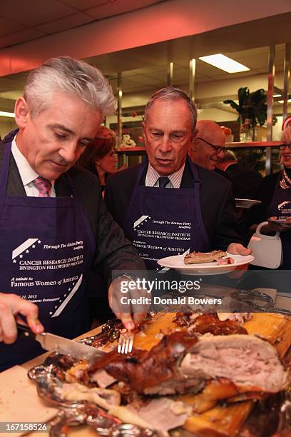 Mayor Michael Bloomberg attends The Through The Kitchen Party Benefit For Cancer Research Institute on April 21, 2013 in New York City.