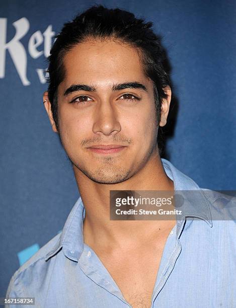 Avan Jogia arrives at the 24th Annual GLAAD Media Awards at JW Marriott Los Angeles at L.A. LIVE on April 20, 2013 in Los Angeles, California.
