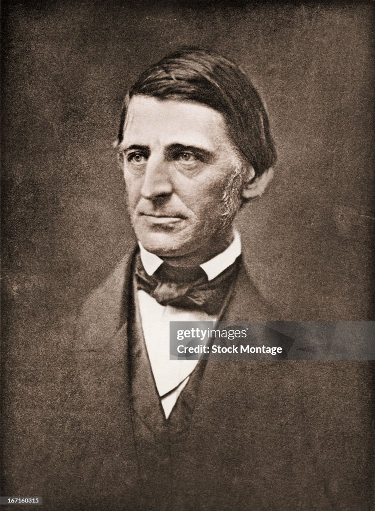 Portrait Of Ralph Waldo Emerson