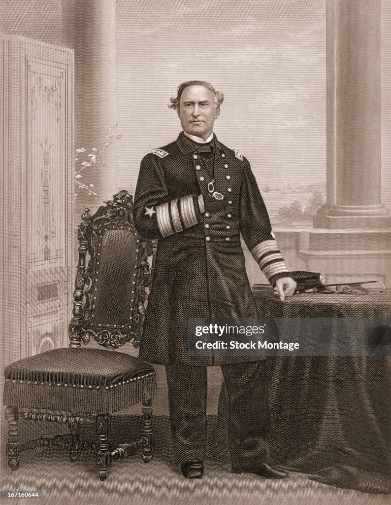 Portrait Of David Farragut