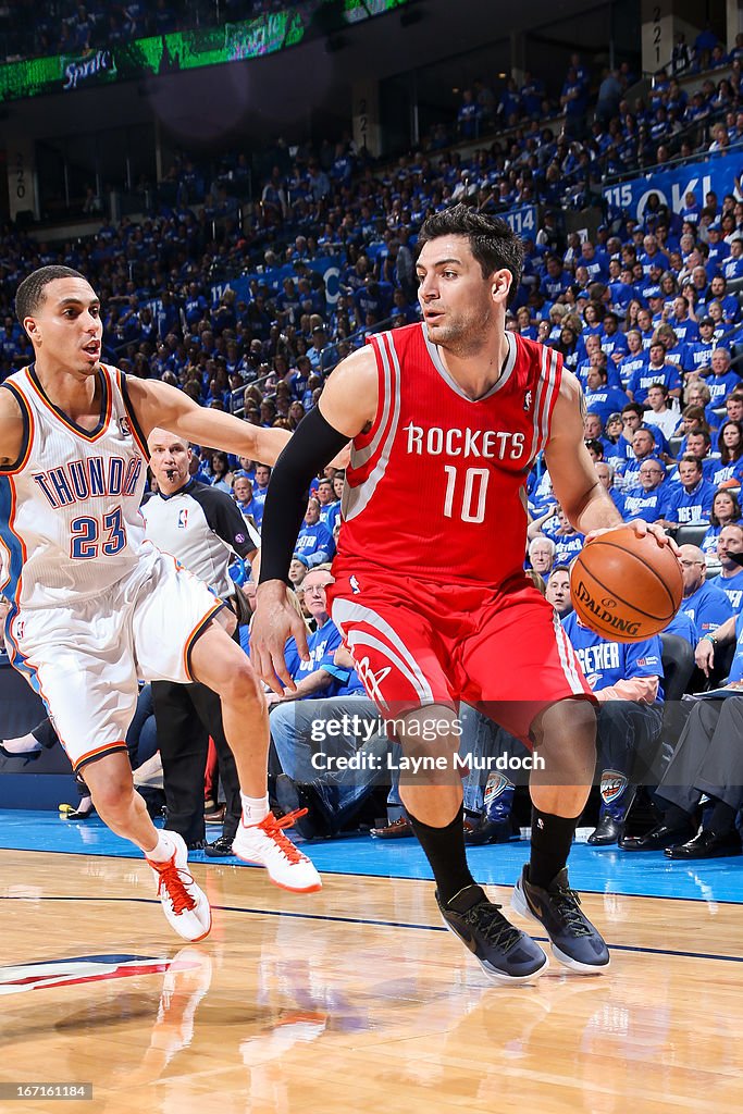 Houston Rockets v Oklahoma City Thunder - Game One