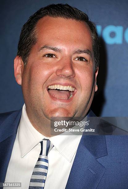 Ross Mathews arrives at the 24th Annual GLAAD Media Awards at JW Marriott Los Angeles at L.A. LIVE on April 20, 2013 in Los Angeles, California.