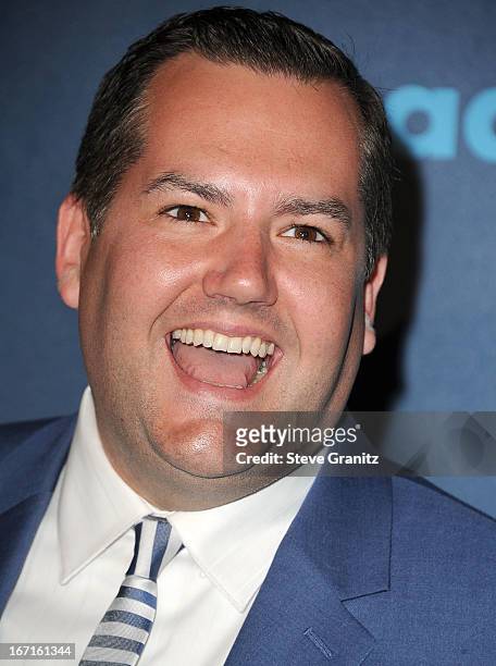 Ross Mathews arrives at the 24th Annual GLAAD Media Awards at JW Marriott Los Angeles at L.A. LIVE on April 20, 2013 in Los Angeles, California.