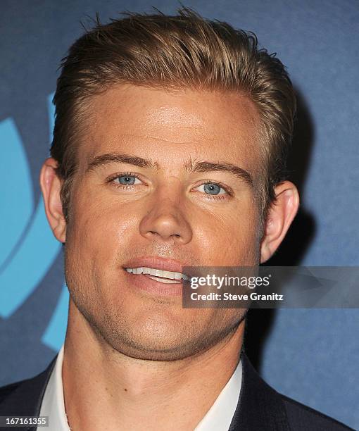 Trevor Donovan arrives at the 24th Annual GLAAD Media Awards at JW Marriott Los Angeles at L.A. LIVE on April 20, 2013 in Los Angeles, California.