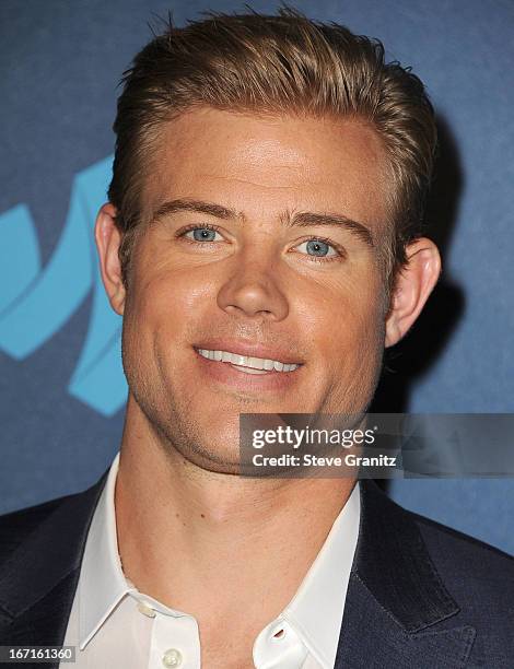 Trevor Donovan arrives at the 24th Annual GLAAD Media Awards at JW Marriott Los Angeles at L.A. LIVE on April 20, 2013 in Los Angeles, California.