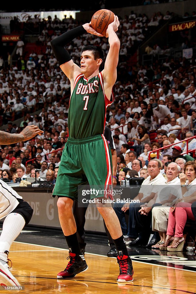 Milwaukee Bucks vs Miami Heat - Game One