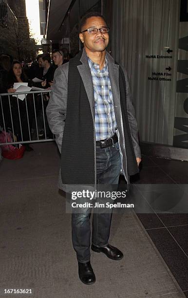 Actor Cuba Gooding Jr. Attends the Cinema Society with FIJI Water & Levi's screening of "Mud" at The Museum of Modern Art on April 21, 2013 in New...