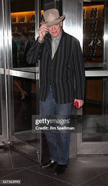 Actor Christopher McDonald attends the Cinema Society with FIJI Water & Levi's screening of "Mud" at The Museum of Modern Art on April 21, 2013 in...