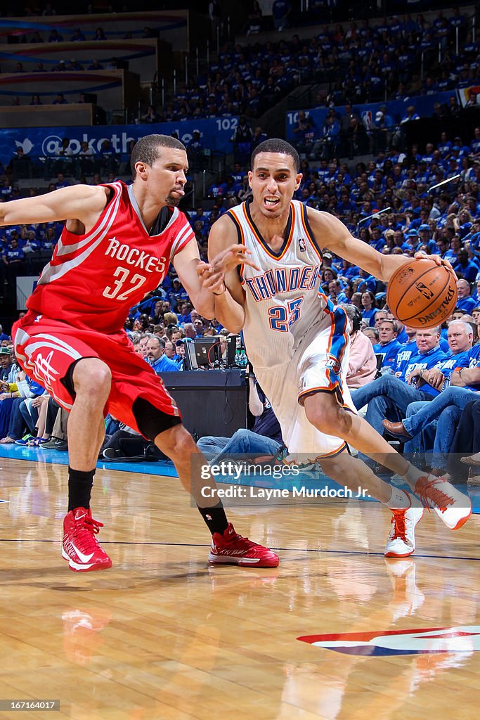 Houston Rockets v Oklahoma City Thunder - Game One