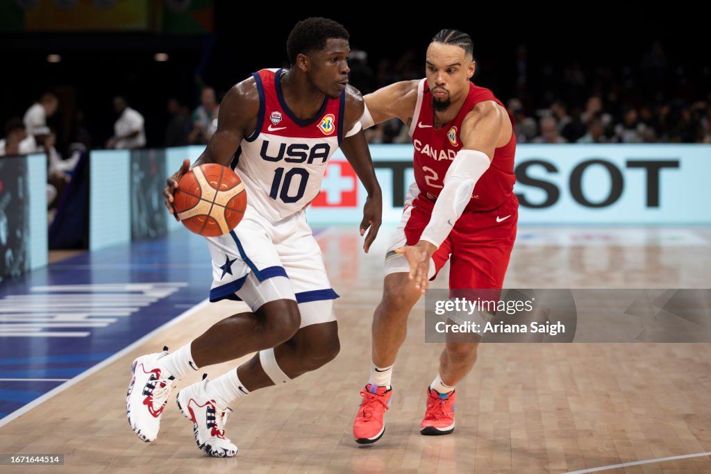 USA v Canada: 3rd Place Game - FIBA Basketball World Cup