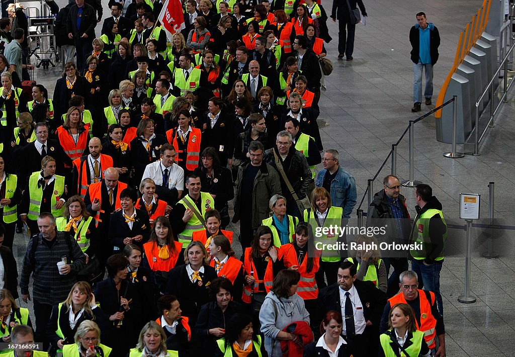 Lufthansa Strike Leads To Massive Flight Cancellations