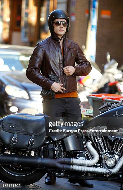Actor Yon Gonzalez is seen on April 21, 2013 in Madrid, Spain.