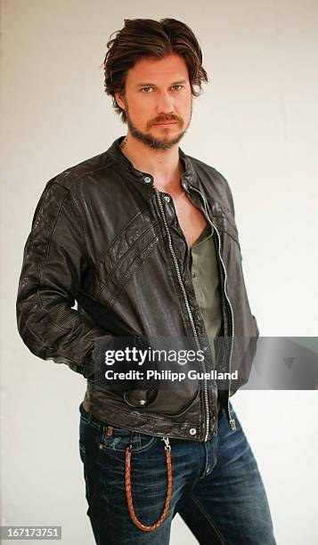 Actor Christian Kiehling attends the 18th anniversary celebration of the TV-show 'Verbotene Liebe' on April 22, 2013 in Hamburg, Germany.