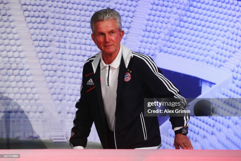 Bayern Muenchen - Training & Press Conference