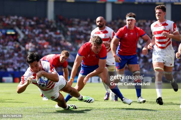 France Ryouri 14,166 Rugby World Cup France V Japan Stock Photos, High-Res Pictures ...