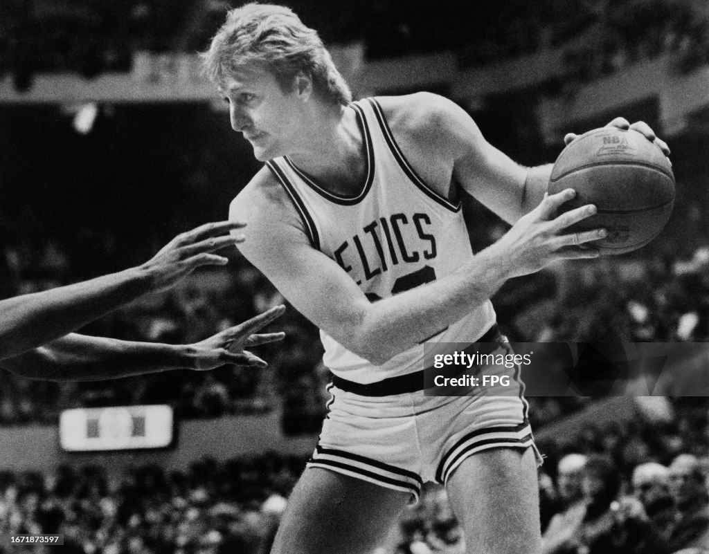 NBA Match - Larry Bird, Boston Celtics Small Forward