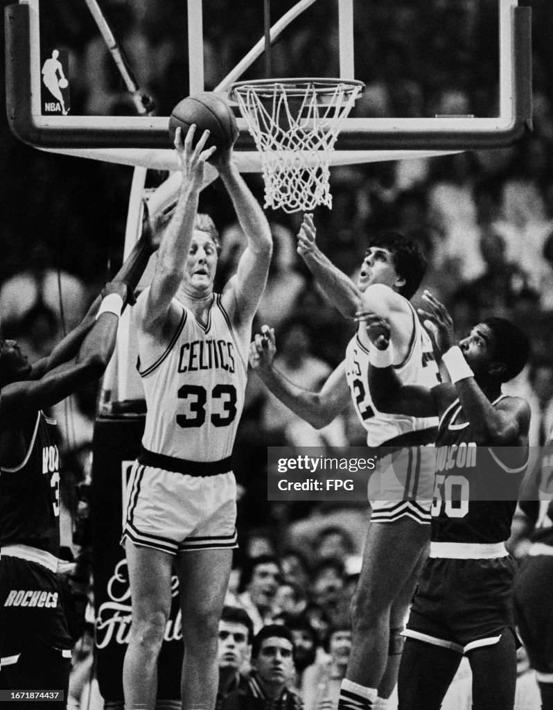NBA Match - Boston Celtics V Houston Rockets