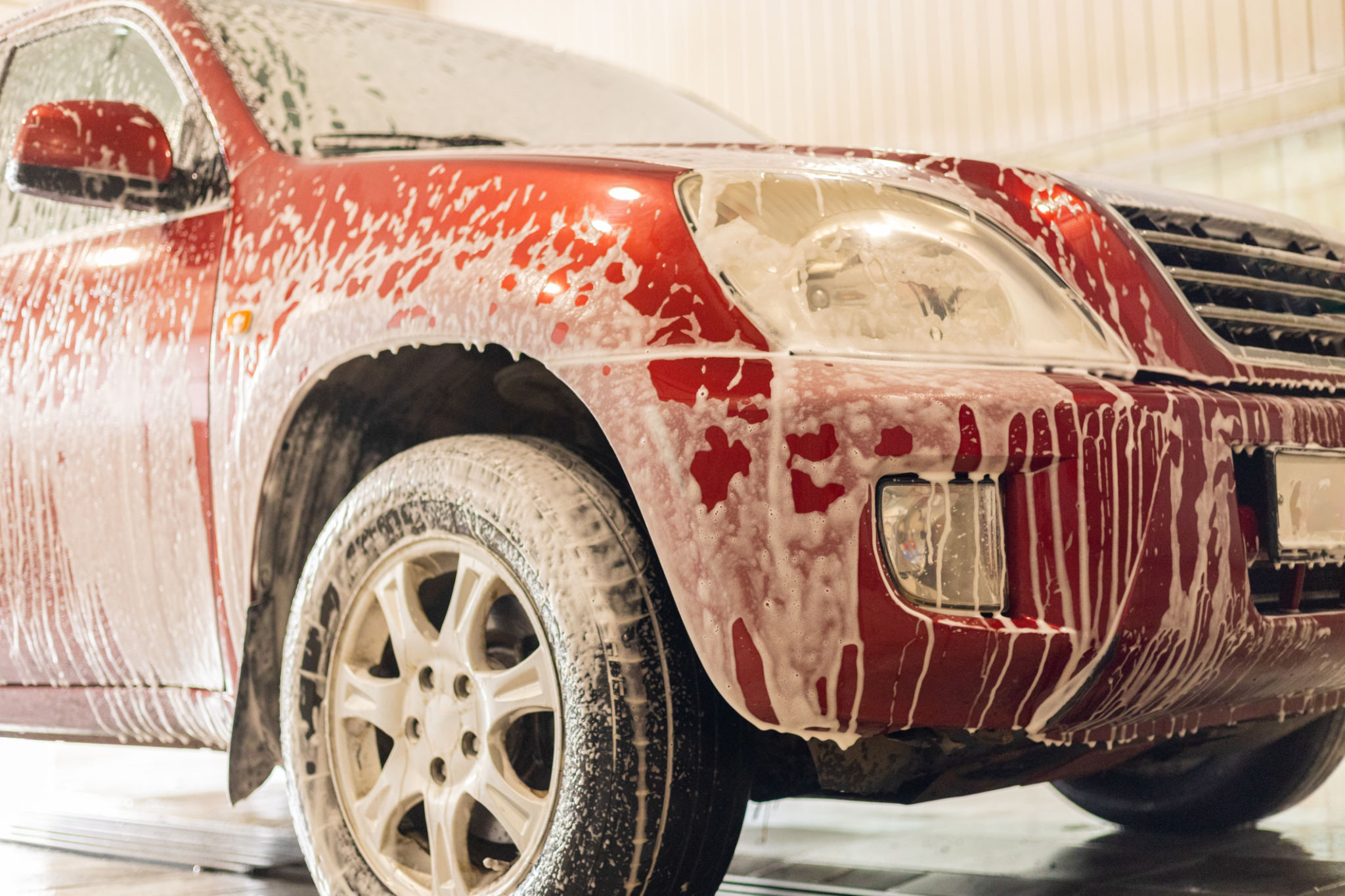 car cleaning soap
