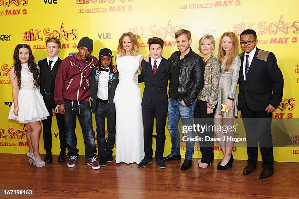 Hanae Atkins, Dominic Herman Day, Ashey Walters, Akai, Kimberley Walsh, Theo Stevenson, Kevin Bishop, Ashley Jensen, Amelia Clarkson and Gamal...