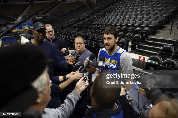 The Denver Nuggets Golden State Warriors pracitce at Pepsi Center The Denver Nuggets Golden State Warriors pracitce at Pepsi Center