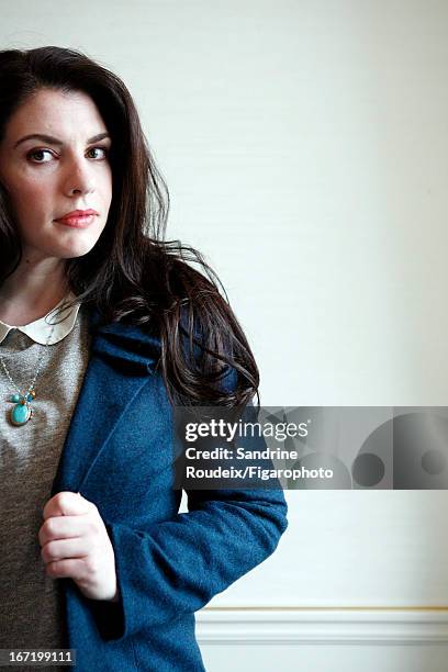 Figaro ID: 106288-006. Author Stephenie Meyer is photographed for Le Figaro Magazine on March 7, 2013 in Paris, France. CREDIT MUST READ: Sandrine...