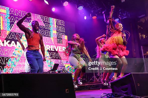 Shoxi Rapper Singer/rapper Sho Madjozi performs at the Festival Street Music Stage ...