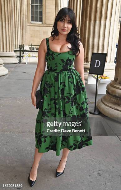 Daisy Lowe attends the Erdem show during London Fashion Week September 2023 at The British Museum on September 17, 2023 in London, England.