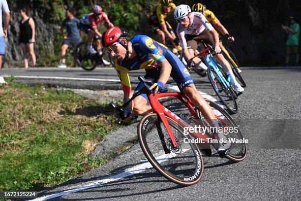 Bauke Mollema of The Netherlands and Team Lidl - Trek competes during the 78th Tour of Spain 2023, Stage 15 a 158.3km stage from Pamplona to...