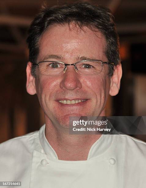 Andrew Fairlie attends as Relais & Chateaux present 'Diner Des Grands Chefs London 2013' at The Old Billingsgate on April 22, 2013 in London, England.